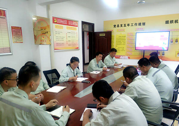 华浩轩公司生产技术党支部扎实开展纪律教育月活动