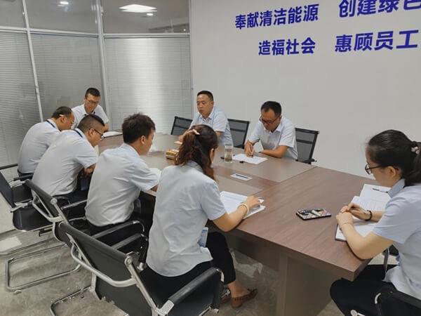 宁波陕核润泽能源有限公司召开2019年上半年经济运行分析会