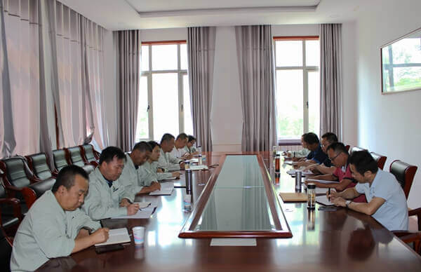 华浩轩公司党总支召开贯彻落实赵正永严重违纪违法案以案促改...