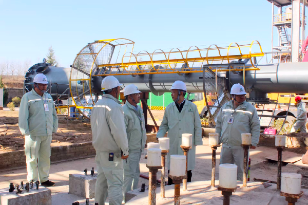 【中陕核】集团副总经理岳荣昌一行到华浩轩公司调研指导  